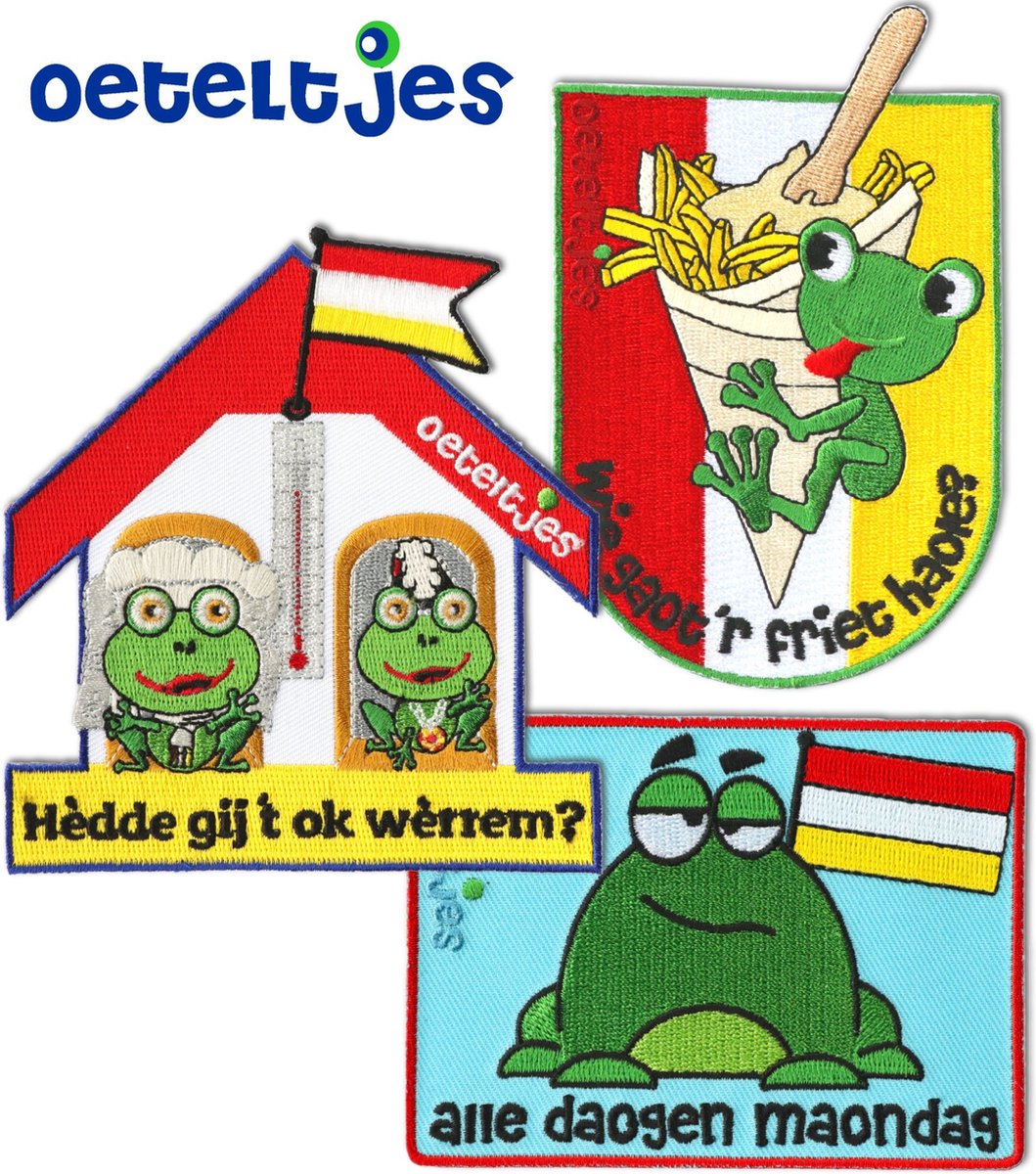 Oeteldonk emblemen | Oeteltjes Carnaval 2022 Draoit Deur | voordeelpakket OS06